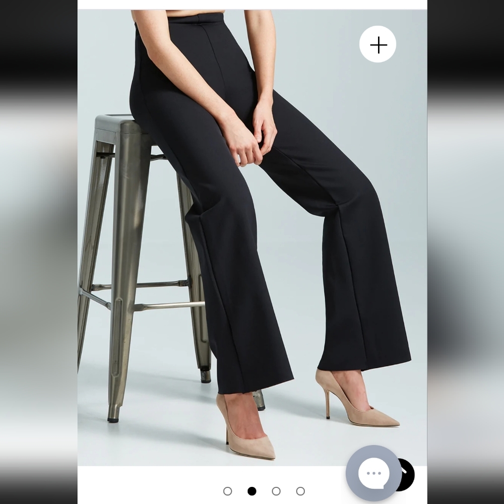 NWT - Neoprene Wide Leg Pant